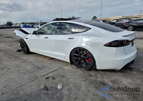 2022 Tesla Model S z USA, uszkodzony, nr VIN 5YJSA1E53NF488451